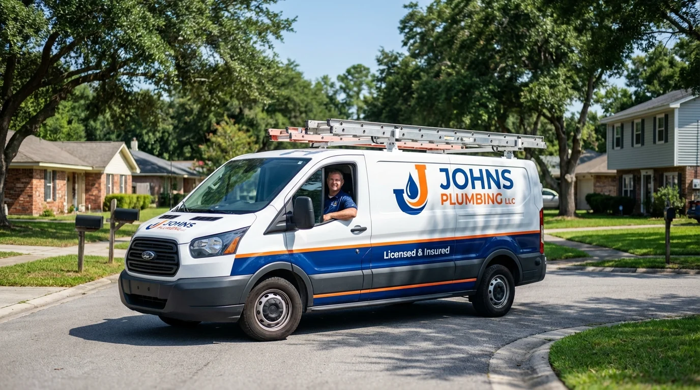 Johns Plumbing LLC service van in Ouray, CO
